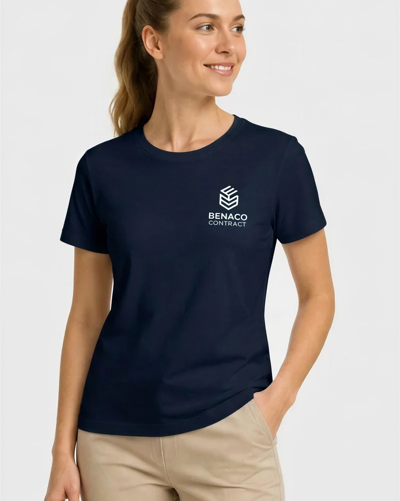 T-shirt donna personalizzata Benaco Contract
