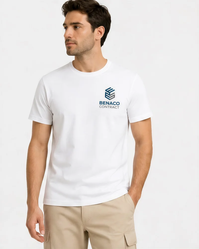T-shirt uomo personalizzata Benaco Contract